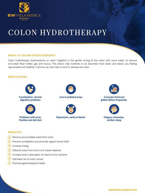 EW Villa Medica - Colon Hydrotherapy