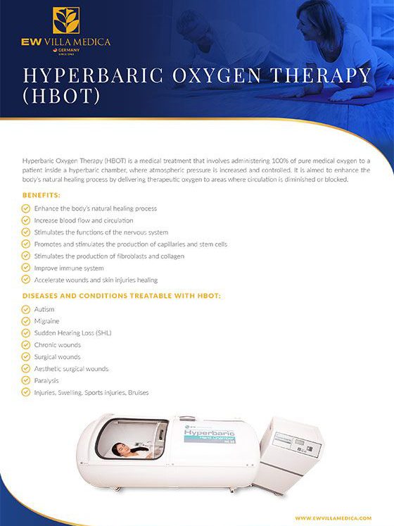 EW Villa Medica - Hyperbaric Oxygen Therapy (HBOT)