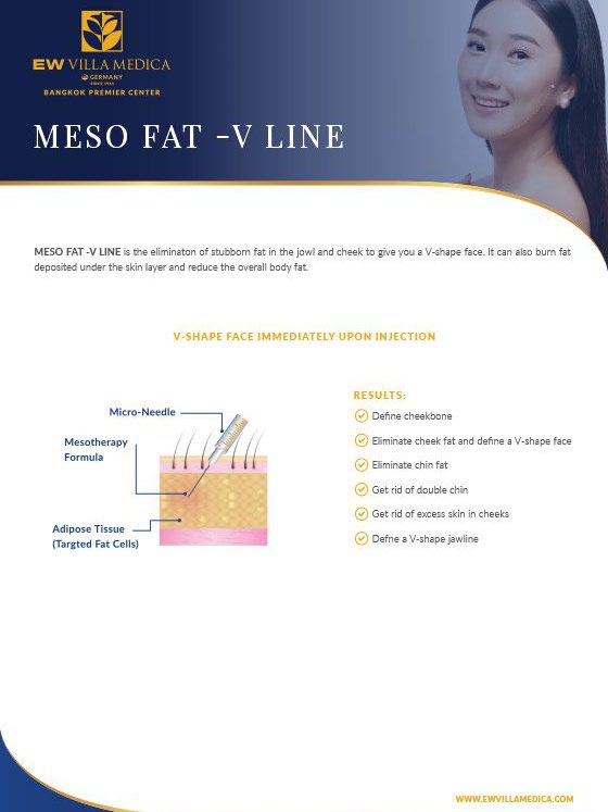 EW Villa Medica - Meso Fat - V Line