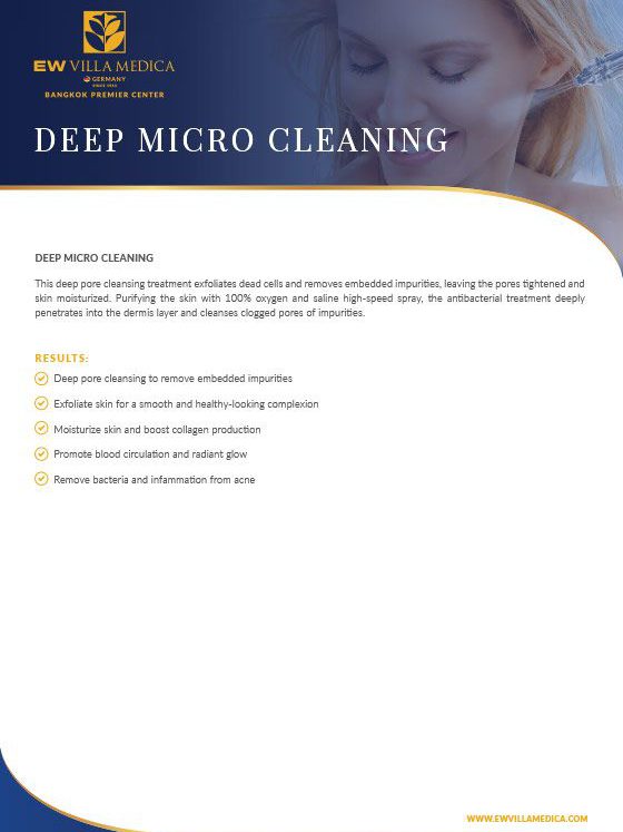 EW Villa Medica - Deep Micro Cleaning